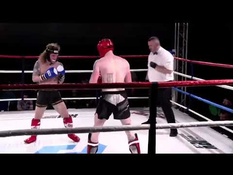 Kickboxing fight in Dublin, Ireland 👊🇮🇪