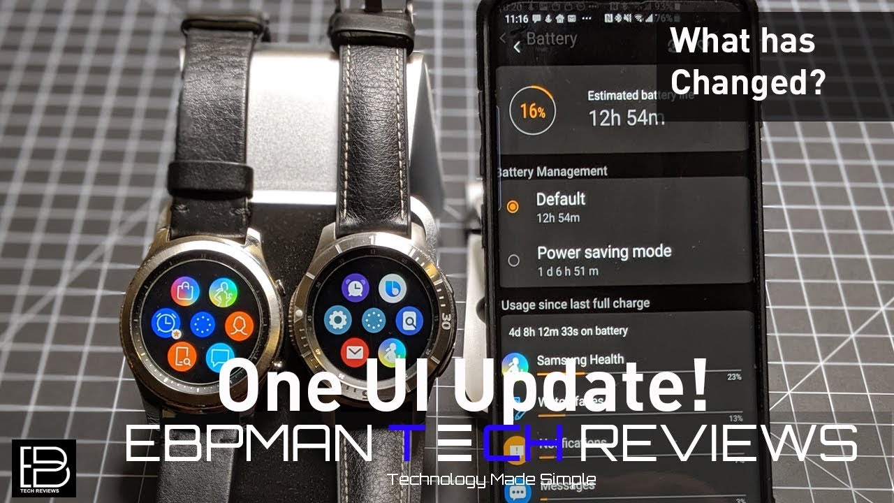 samsung watch one ui