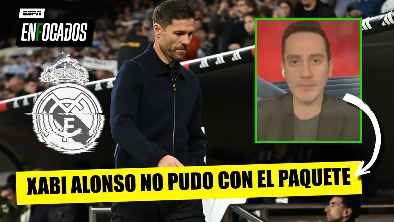 EL REAL MADRID de XABI ALONSO se TERMINA vs MANCHESTER CITY en CHAMPIONS: José del Valle | Enfocados