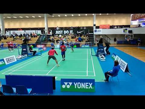 Mens Doubles MD Jagadish Yadav & Adarsh  Vs Kasner & kristjan