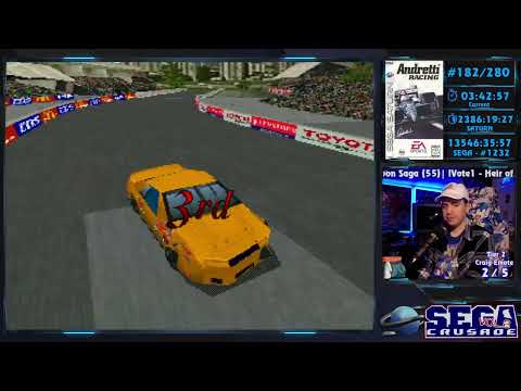 SEGA Crusade Vol 2 - #182 - Andretti Racing - Saturn - Finale