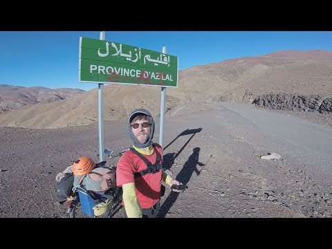 Marokko Radtour Teil 3  - Über den Hohen Atlas nach Marrakesch -