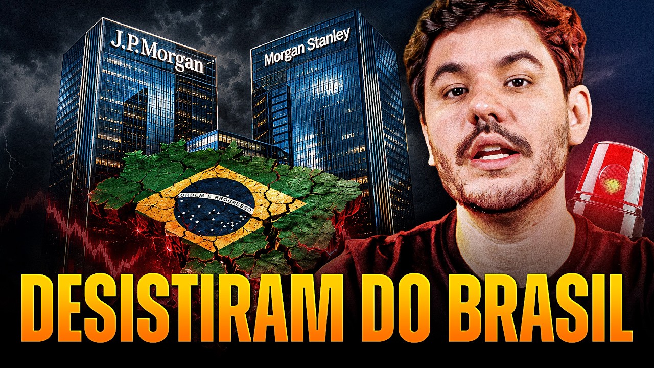 Lá vem pedrada, bancos americanos preveem destruição no Brasil