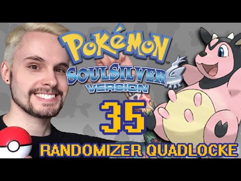 Pokémon SoulSilver Randomizer Quadlocke Part 35 - Miltank? More Like Mil-NUKE!