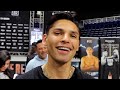 RYAN GARCIA TALKS ABOUT COMING OFF 15 MONTH LAYOFF & THE GOOD VIBES JOE GOOSSEN BRINGS INTO HIS LIFE