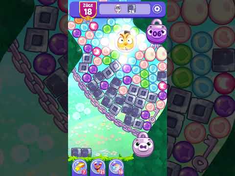 Angry Birds Dream Blast Level 236 no booster [Gameplay] optimized for smartphones [Rovio]