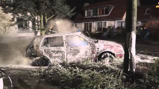 preview picture of video 'Auto brand Narcissenveld Castricum'