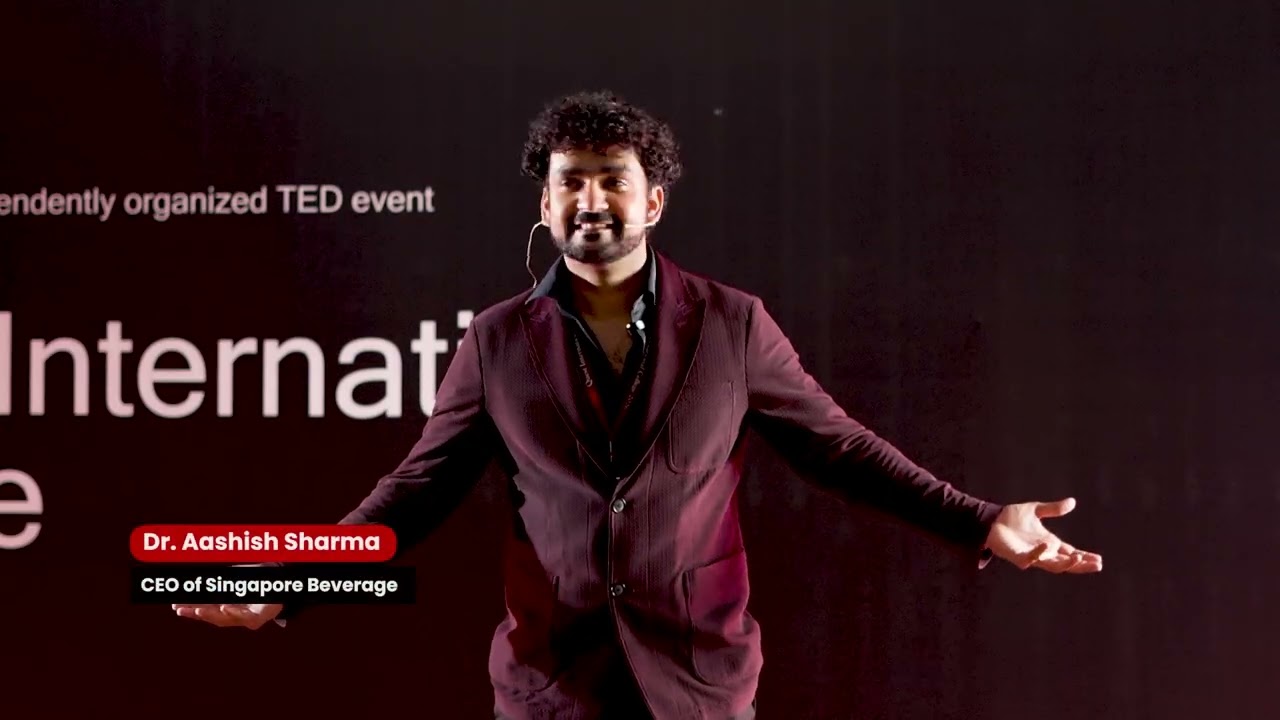 Only AI can make me smile | Dr. Aashish Sharma | TEDxQuest International College