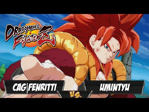CAG|Fenritti(SSJ4 Gogeta/GT Goku/Gotenks) Fights Umintyu(Android 21/Adult Gohan/Bardock)[DBFZ PS4]