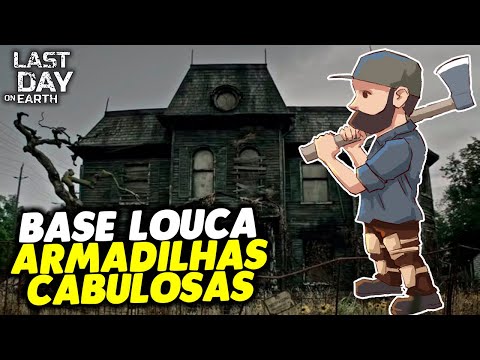 BASE LOUCA E ARMADILHAS CABULOSAS NA INVASÃO - Last Day On Earth
