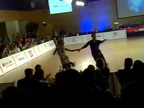 Armen Tsaturyan - Svetlana Gudyno samba solo Riga City Cup 2015 18 April