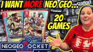 PLAY THESE Neo Geo Pocket Color Classics on Nintendo Switch | Retro Gaming Revival