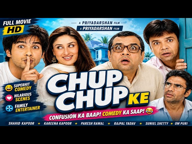Chup Chup Ke l Full HD Movie l Shahid Kapoor l Paresh Rawal l Rajpal Yadav l Nonstop Comedy Blast SDDEFAULT Thumbnail