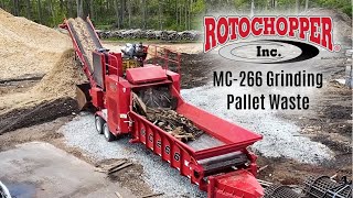 Video Thumbnail for MC-266 Grinding Pallet Waste