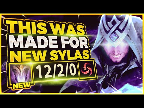 *+2.50 ATK SPEED* ABUSING NEW SYLAS WITH INSANE TACTICS  - League of Legends
