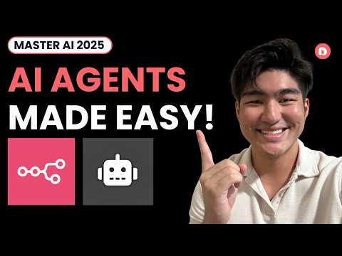 Master AI Agents 2025 in Mins with n8n! (Full Beginner Guide)