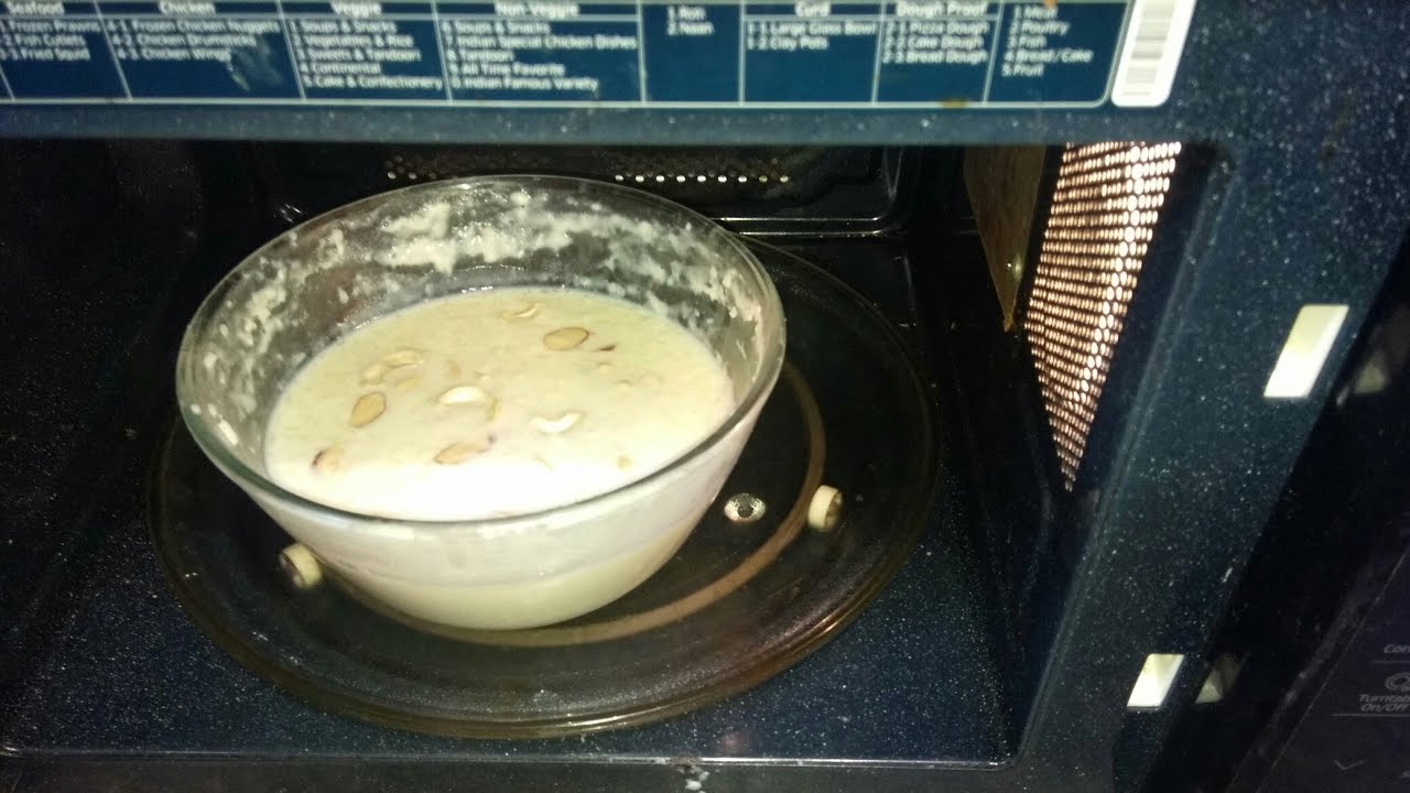 चावल की खीर आसानी से बनाएं माइक्रोवेव में rice kheer in microwave lunch dinner sweet dish recipe