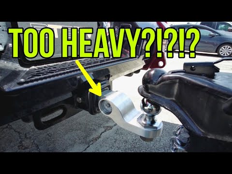 I TESTED this Crazy cool hitch with a SCALE! Weigh-Safe 2" Hitch