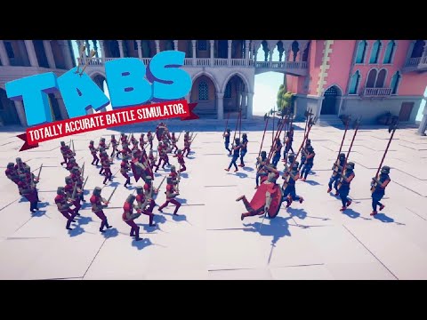 Starting the renaissance campaign in Totally Accurate Battle Simulator