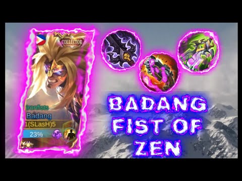 Badang fist of zen montage | #badangmlbb #badangfistofzen