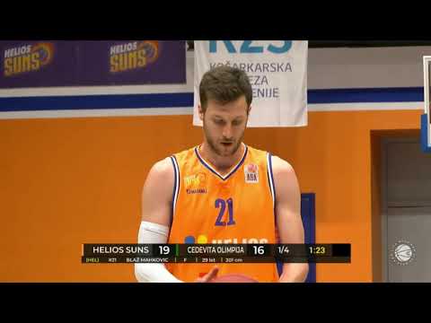 BLAŽ MAHKOVIC #21 Highlights vs. Cedevita Olimpija - 20 points in first half