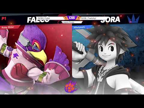 Clocktower Smash 115 - LF - GCB | Cybil (Falco) vs. GCB | Twitchy! (Sora) - SSBU