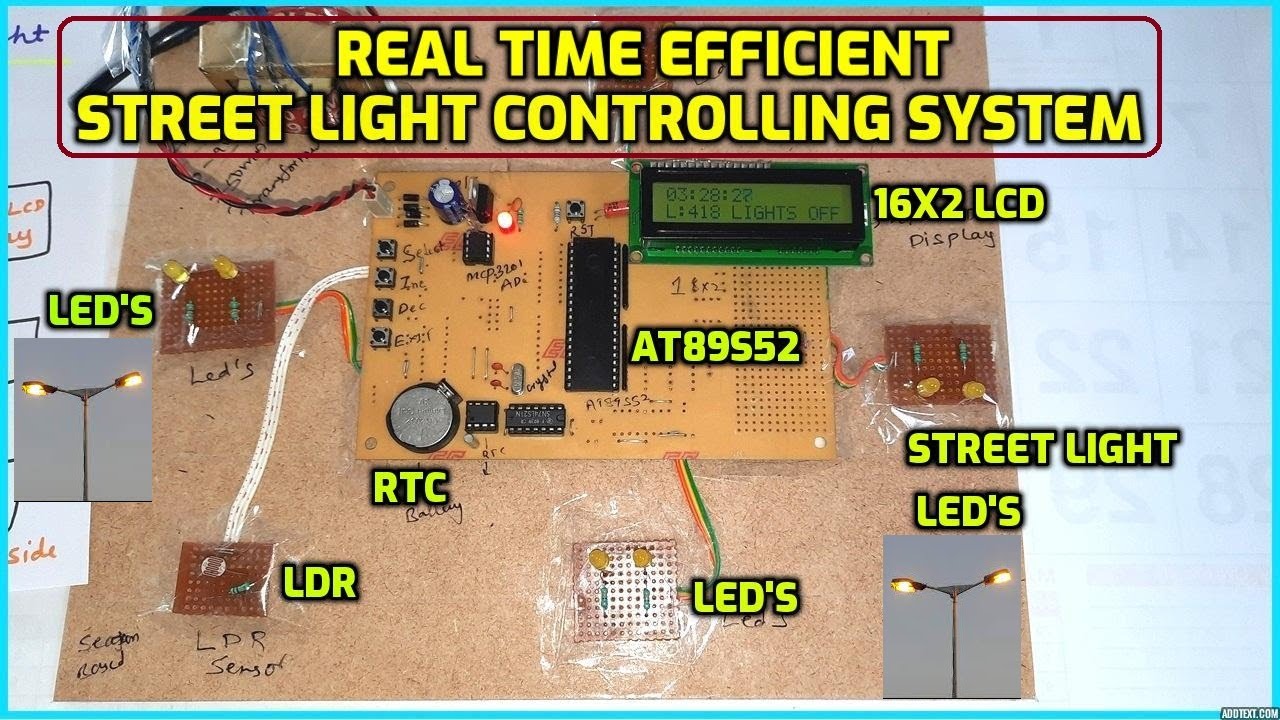 Real Time Efficient Street Light Controlling System
