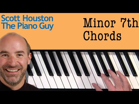 Piano Chords - Minor 7th Chords - How to Figure Them out on a Piano