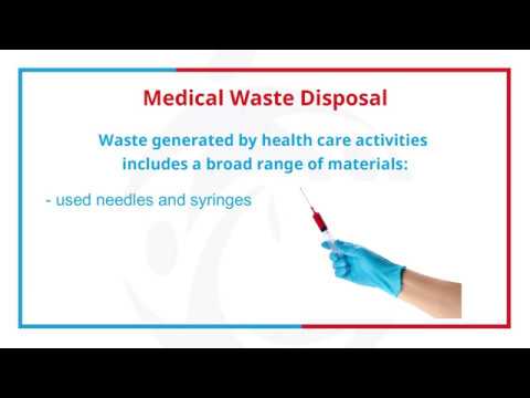 13 Infection Control Course | Module 3 Standard Precautions Medical Waste Disposal