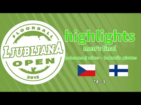 Highlights  of final game - men (Ljubljana open 2015)