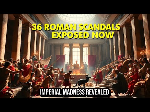 36 BIZARRE Roman Emperor Scandals You Won’t Believe | Decadence, Cruelty & Imperial Madness | Histor