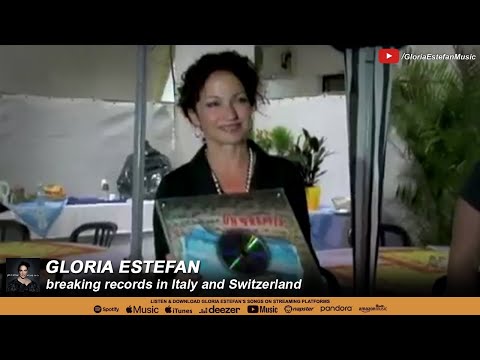 Gloria Estefan breaking records in Italy and Switzerland