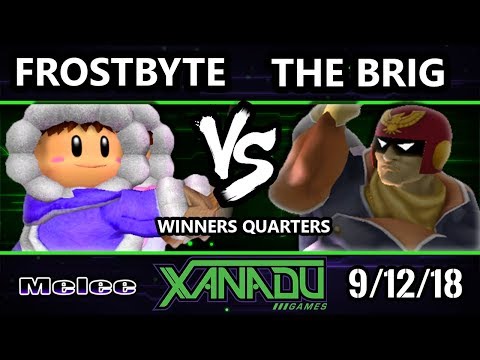 S@X 267 SSBM -  Frostbyte (Ice Climbers) Vs.  The Brig (Captain Falcon) Smash Melee Winners Quarters