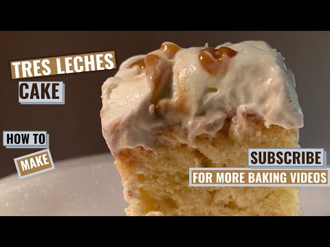Tres (cuatro) Leches Cake