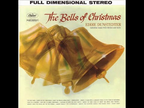 Eddie Dunstedter "The Bells of Christmas" complete stereo Lp vinyl