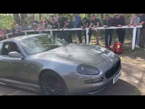 Brooklands Auto Italia Test Hill 2022 Grey Maserati