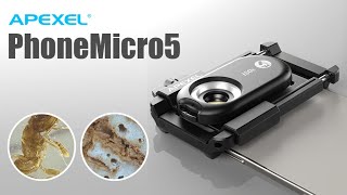 Now on Kickstarter: PhoneMicro5: Portable Smartphone HD Microscope