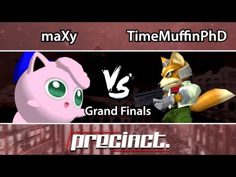 Precinct July - maXy (Jigglypuff) Vs. TimeMuffinPhD (Fox) Grand Finals