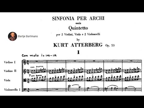 Kurt Atterberg - Sinfonia for Strings, Op. 53 (1953)