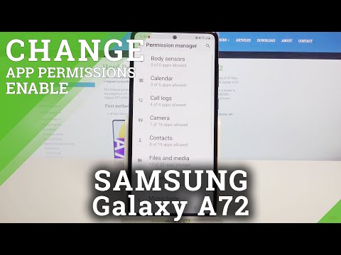 How to Manage App Permissions on SAMSUNG Galaxy A72 – Access App Manager