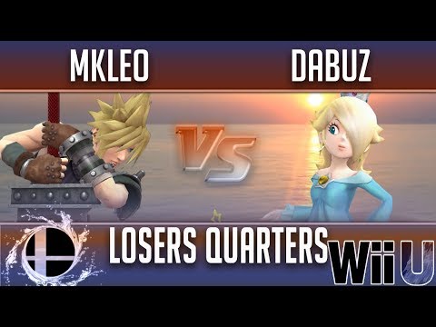 Smash'N'Splash 4  LOSERS QUARTERS - FOX MVG | MKLeo (Cloud) vs  Dabuz (Rosalina)