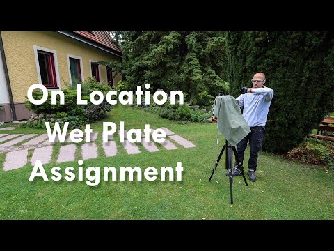 Family and Architecture Wet Plates on location