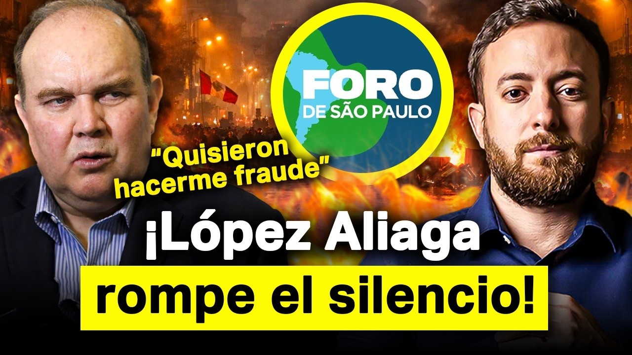 🚨 Lopez ALIAGA acusa al FORO de SAU PABLO de hacer FRAUDE