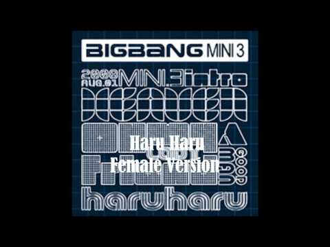 Haru Haru (Female Version) - Big Bang [Lyrics in Description]