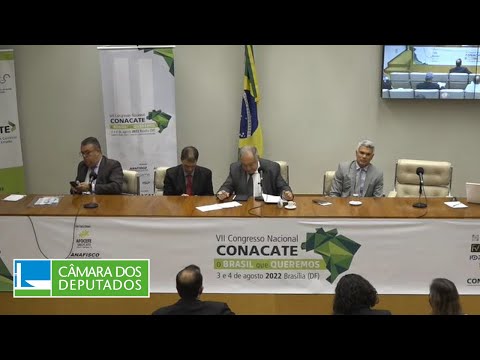 Sétimo Congresso Nacional Conacate - O Brasil que Queremos (noite) - 03/08/22