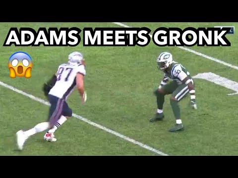 Rob Gronkowski vs Jamal Adams ROOKIE VS VET! (TE vs DB) 2017