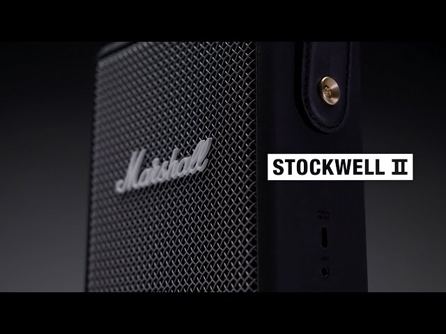 Marshall Stockwell II Bluetooth-Lautsprecher 20 W Schwarz und Bronze video