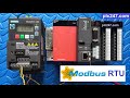 Mitsubishi QJ71C24N Modbus RTU Siemens V20 Tutorial