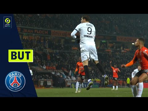 But Mauro ICARDI (90' +1 - PSG) FC LORIENT - PARIS SAINT-GERMAIN (1-1) 21/22