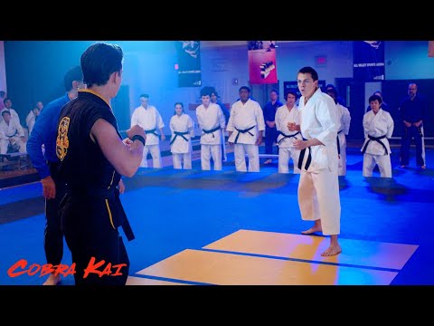 Robby Keene vs Hawk FINAL FIGHT (Part-1/2) [1080p 60fps] | Cobra Kai Season 4